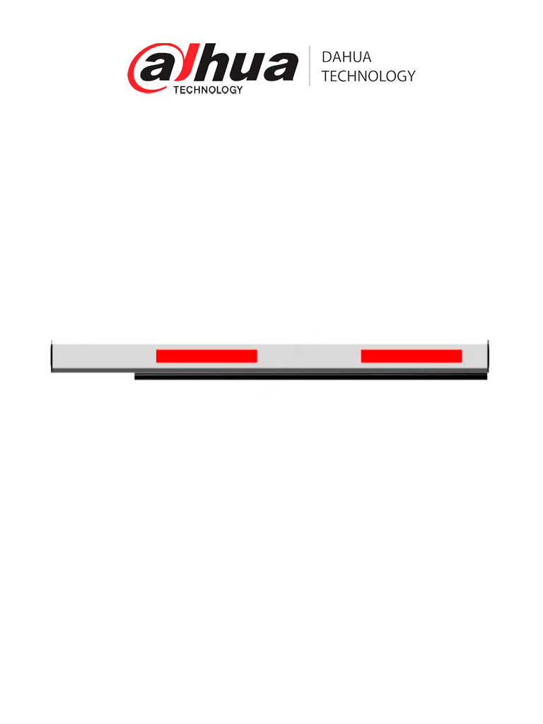 IPMECD-0322-RM40 IPMECD-0322-RM40 Brazo recto de 4 metros (13.12 pies) para Barrera Vehicular