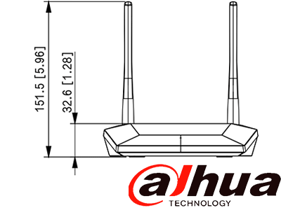 DAHUADH-N3ROUTERINALAMBRICO2.4GHZ