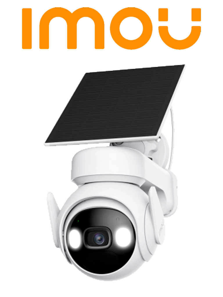 Imou Cell PT LITE – Telecamera PTZ Wi-Fi 2K 3MP, Batteria + Pannello Solare 3W, Visione Notturna 20m, PIR, Rilevamento Umano, IP66, Per Esterno