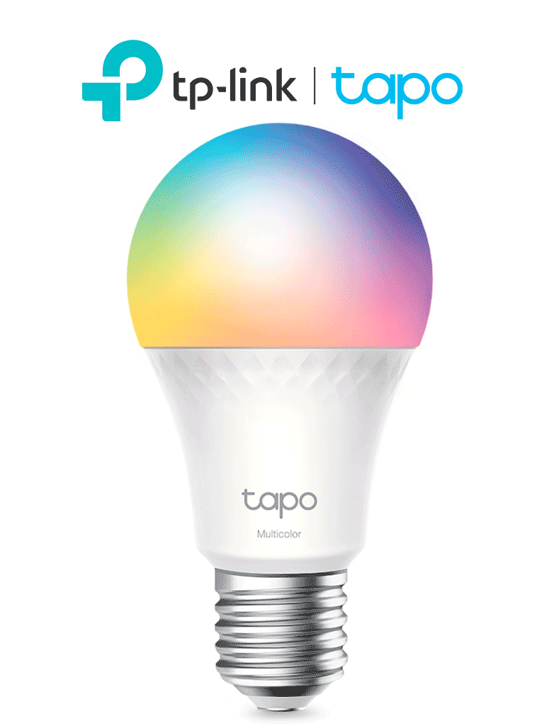 TP-LINK - TAPO L535E - Foco LED Inteligente RGB con WiFi y función multicolor, equivalente a 75 Watts