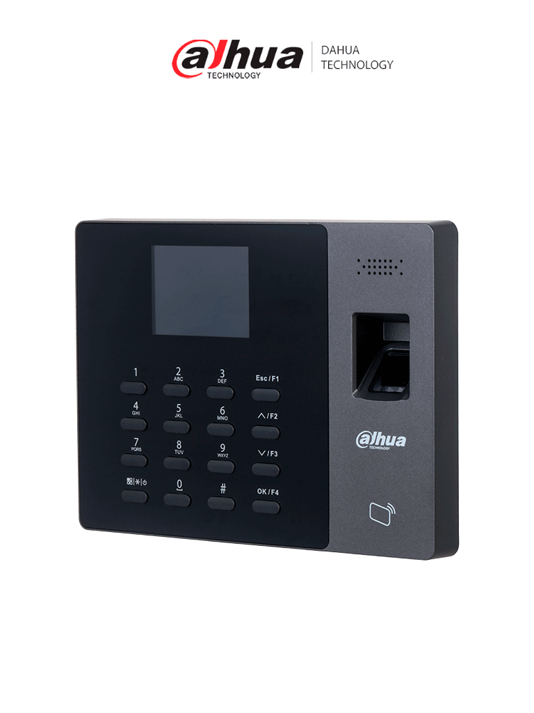 DAHUA DHI-ASA2212GL-MEW Control de asistencia Stand Alone / WiFi / 3000 Usuarios / 3000 Tarjetas / 3000 Huellas / 100000 Registros / Validación de tarjetas IC ID contraseña y huella / Batería de Litio recargable / TCP/IP P2P y DHCP - Zkteco