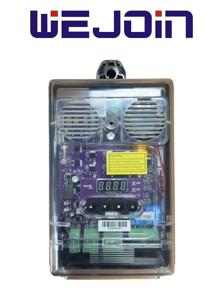 WEJOIN WJNSBGCPL - Panel de Control para Barreras Vehiculares sin Resortes modelos WJNSBG101H y WJNSBG201