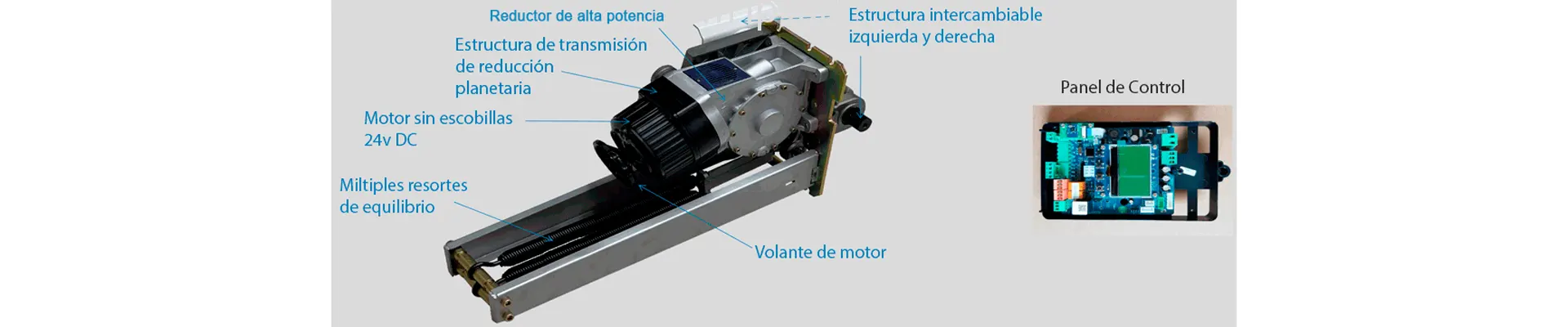 Barrera Vehicular Derecha Brazo 4 6mts Telesc%C3%B3pico 24VDC 5segundos Caracter%C3%ADsticas WJCB101VFIR56TC WEJOIN