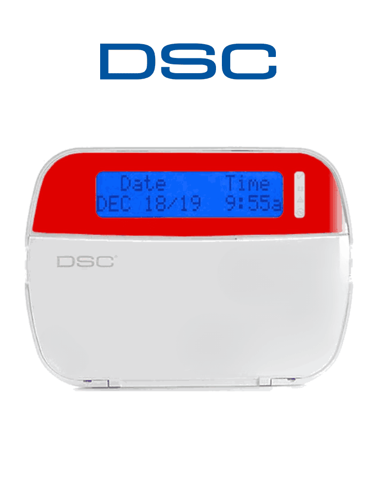 DSC HS2LCD RED - Teclado Cableado LCD Alfanumérico ROJO admite 128 zonas compatible con NEO - Código: HS2LCD RED | Compra en Guadalajara