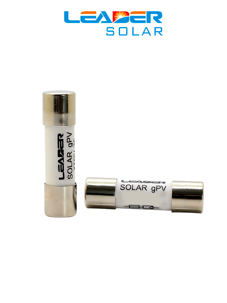 LEADER Fusible Fotovoltaico BX0234-32A / 1000/1500 VDC / Alta Capacidad de Ruptura 20 kA/ Protección para Sistemas fotovoltaicos / protección gPV / 10...