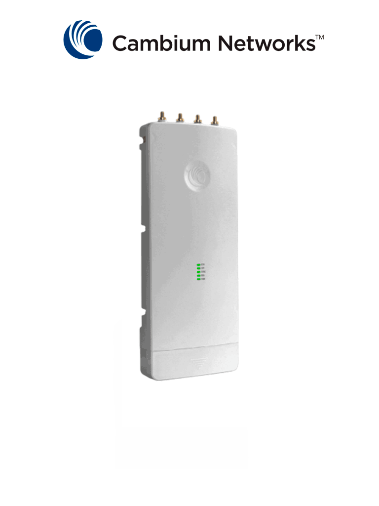 CAMBIUM ePMP 3000- RADIO CONECTORIZADO CON FILTRO INTELIGENTE Y SINCRONIZACION GPS/ PTP/ PTMP 120 SM / 5 GHZ/ EXTERIOR/ MU-MIMO 4X4/ GIGABIT LAN/ 32 D...