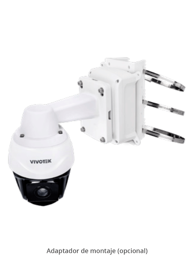 VIVOTEK SD9368-EHL - Cámara IP PTZ Exterior de 2 MP, con Zoom Óptico 40x, también con Smart IR 250m, Protección Nema4X/IP66/IK10, EIS, WDR Pro, Smart Tracking y Ciberseguridad Trend Micro, certificado NDAA, ONVIF y Deep Search. vista 7