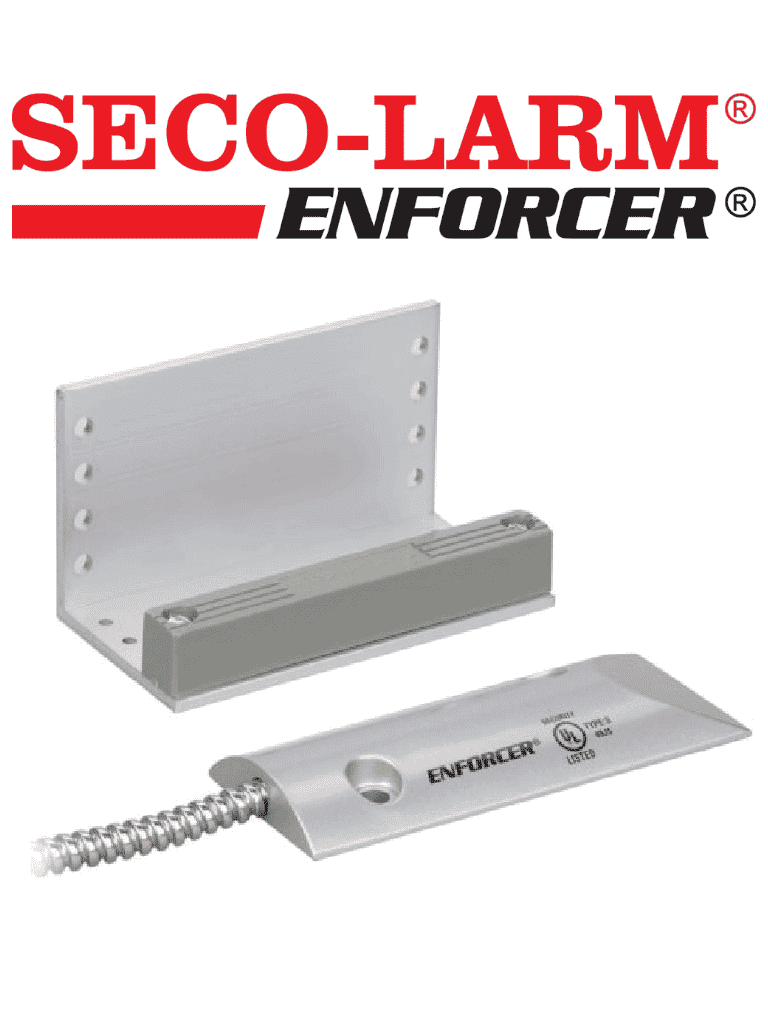 Seco-Larm SM226LQ - Contacto metalico para cortina (overhead) Compatible paneles