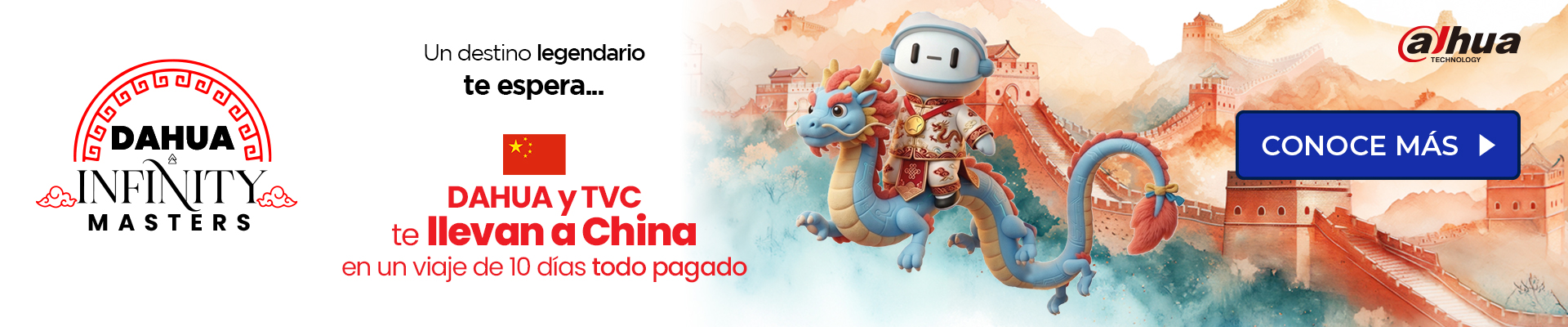 ¡Viaja a China con Dahua y TVCenLínea!