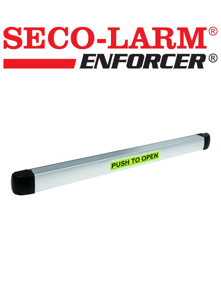 SECO-LARM SD961A36SLQ - Barra Para Salida De Emergencia Con Led / Zumbador 92db 