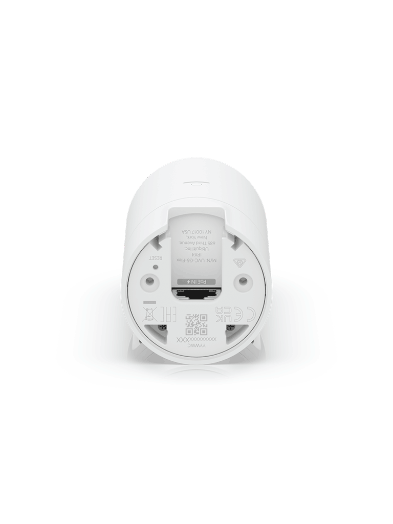 Cámara IP PoE Para Interior & Exterior/ Resolución de 4 MP con Iluminadores IR Hasta 6 Mts/  Lente fijo/ Micrófono Integrado/ Detección de Eventos de IA — UniFi — Bullet - vista 3