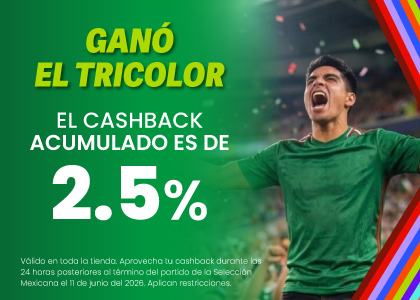 Cashback acumulado