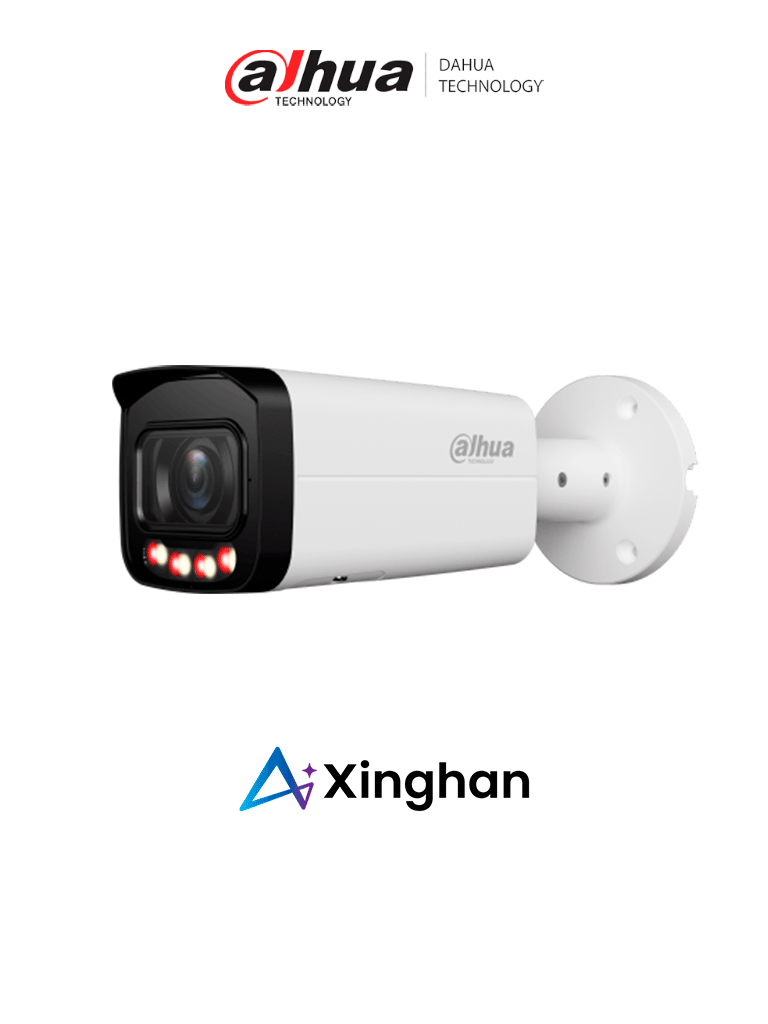 DAHUA DH-IPC-HFW3449T-ZS-IL- Cámara IP Bullet de 4 MP/ Iluminador dual/ WizSense