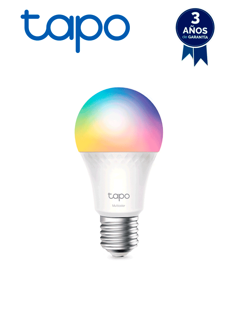TP-LINK - TAPO L535E - Foco LED Inteligente RGB con WiFi y función multicolor, e