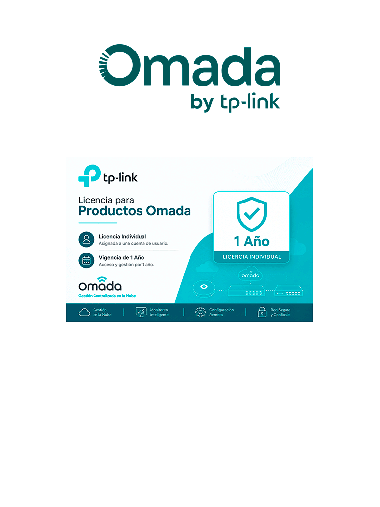 TP-LINK 9203500069 - Licencia para Productos Omada/ Licencia Individual/ Vigenci