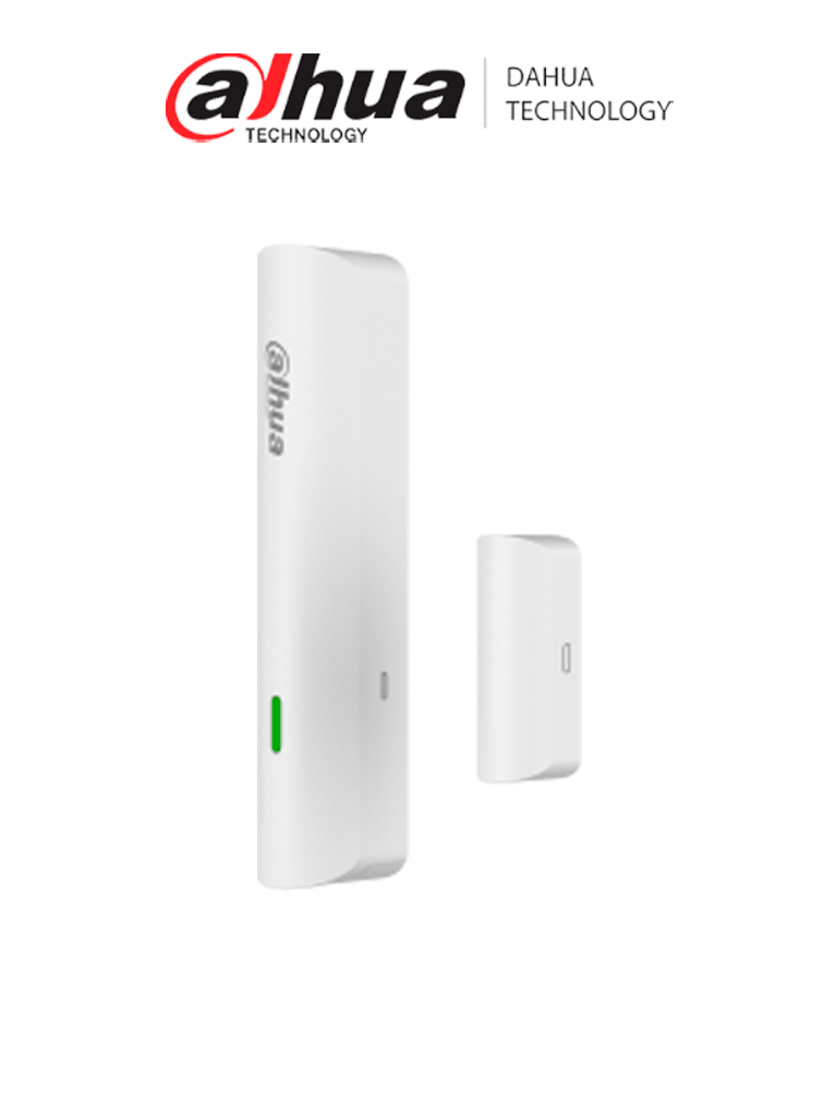 DAHUA DHI-ARD333-W2S - Contacto Magnético Inalámbrico Interior 1 Entrada de Contacto Seco Led Indicador Alarma de Batería Baja App DMSS Frecuencia 433...