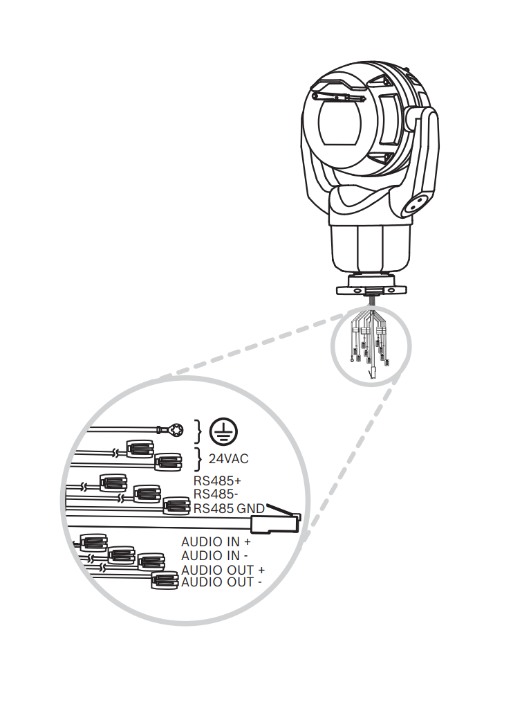 PTZ 2MP HDR 30x IP68 Mejorado / Gris / MIC IP Starlight 7100i — BOSCH — PTZ - vista 5