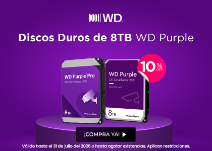 WESTERN DIGITAL 8TB 10% DE DESCUENTO