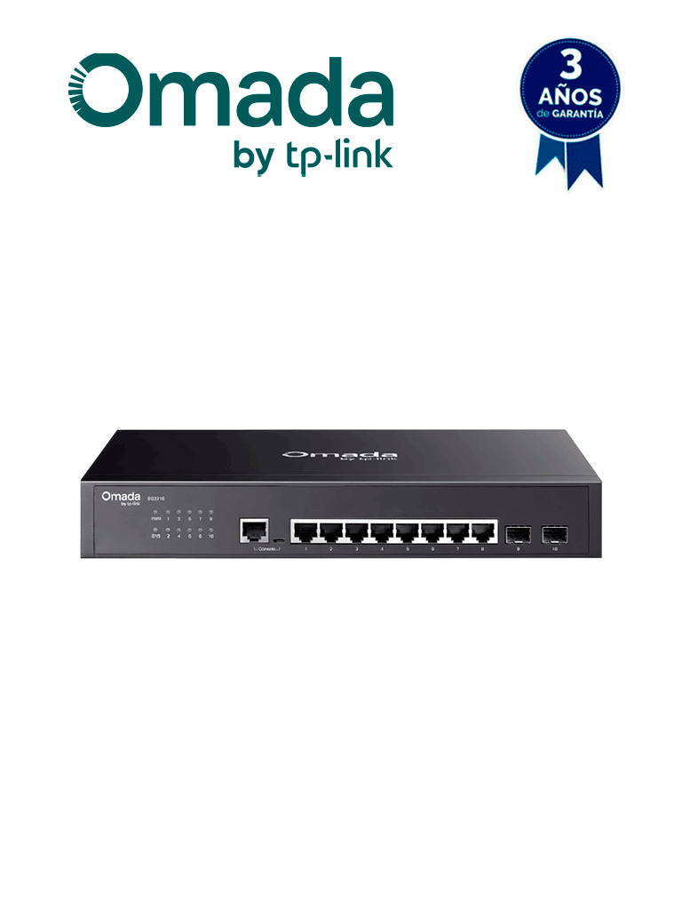 Switch Omada Administrable 8 Puertos TP-Link