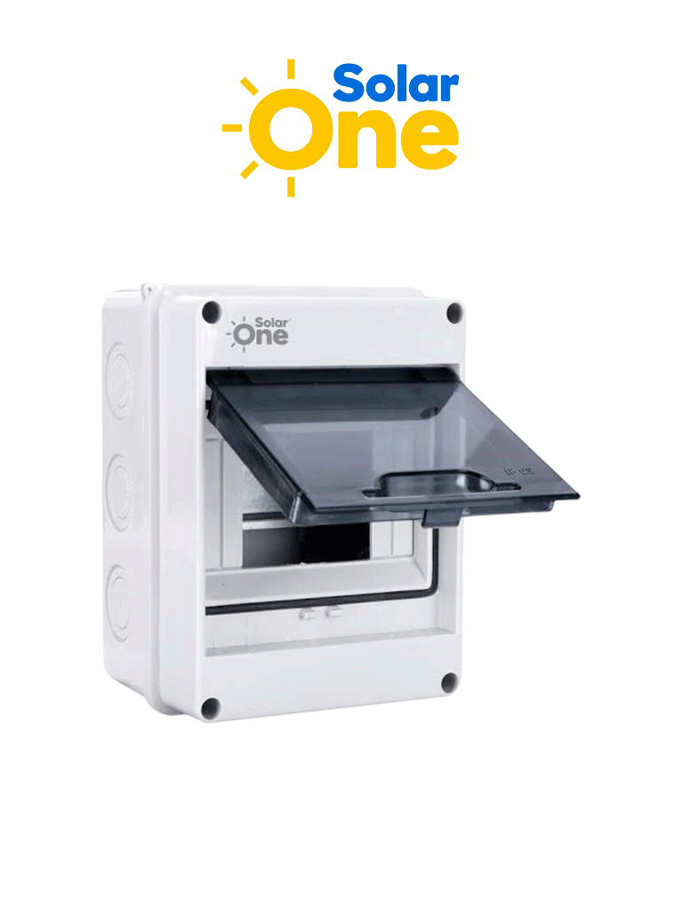 Centros de carga riel DIN Reforzado IP65 / 5 espacios / Uso Exterior protección UV / Ideal para Sistemas Eléctricos y Fotovoltaicos / Instalación flexible / Montaje riel din - Código: 9105 | Compra en Guadalajara