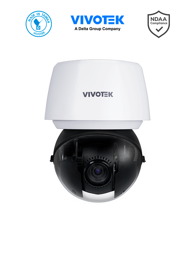 VIVOTEK SD9387-EHL - Cámara IP PTZ Exterior de 5 MP, con Zoom Óptico 30x, Protec