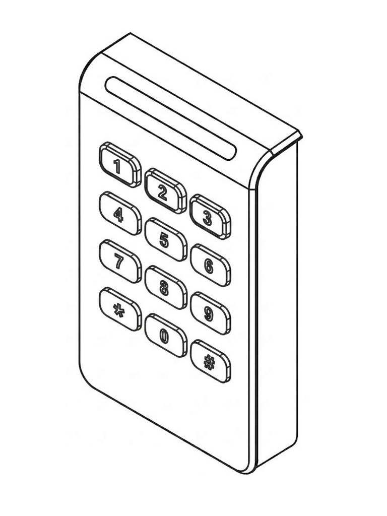 Lector de Tarjetas con Teclado Bosch — BOSCH — Teclados y Joystick - vista 2