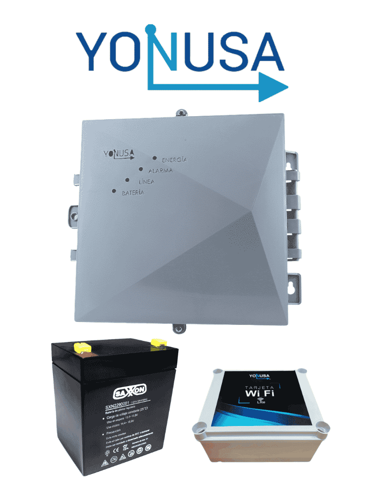 YONUSA PACKEY12000127P - Paquete de energizador de 12,000V para un cerco eléctri