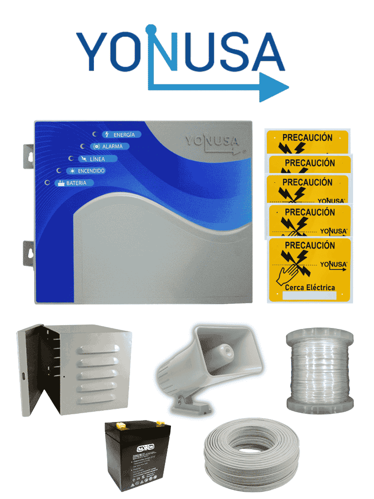 YONUSA PACK127AF -Paquete de energizador de alta frecuencia con interface/ Siren