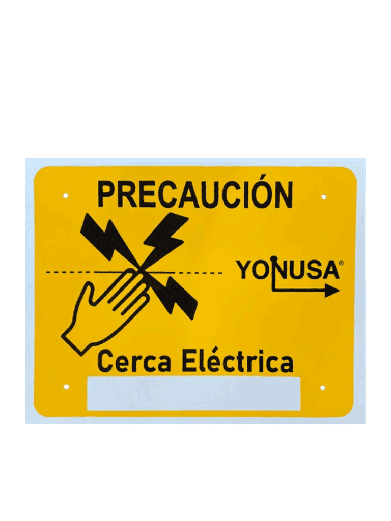YONUSA PACK127AF -Paquete de energizador de alta frecuencia con interface/ Sirena y gabinete metálico/ Bobina de alambre 500 mts/ Bobina cable bujía/ batería y 5 letrero