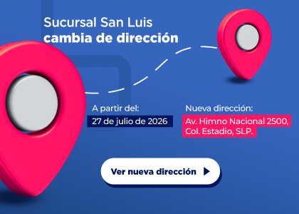 NUEVA UBICACIÓN SAN LUIS POTOSI