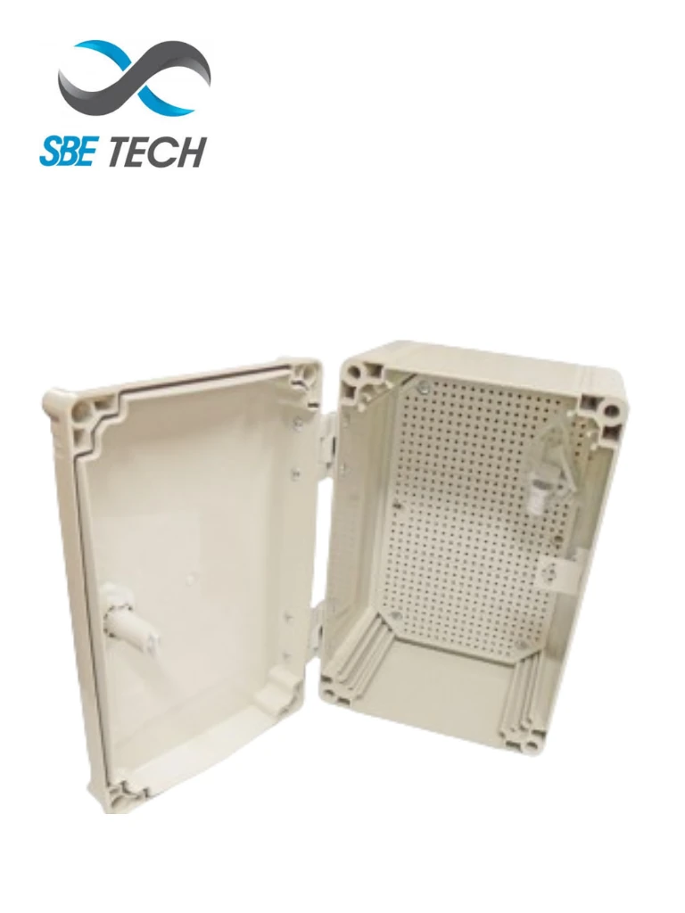 SBE TECH - OP605019 Gabinete plastico para exterior ,  con medidas  60 cm x 50 cm x 19 cm