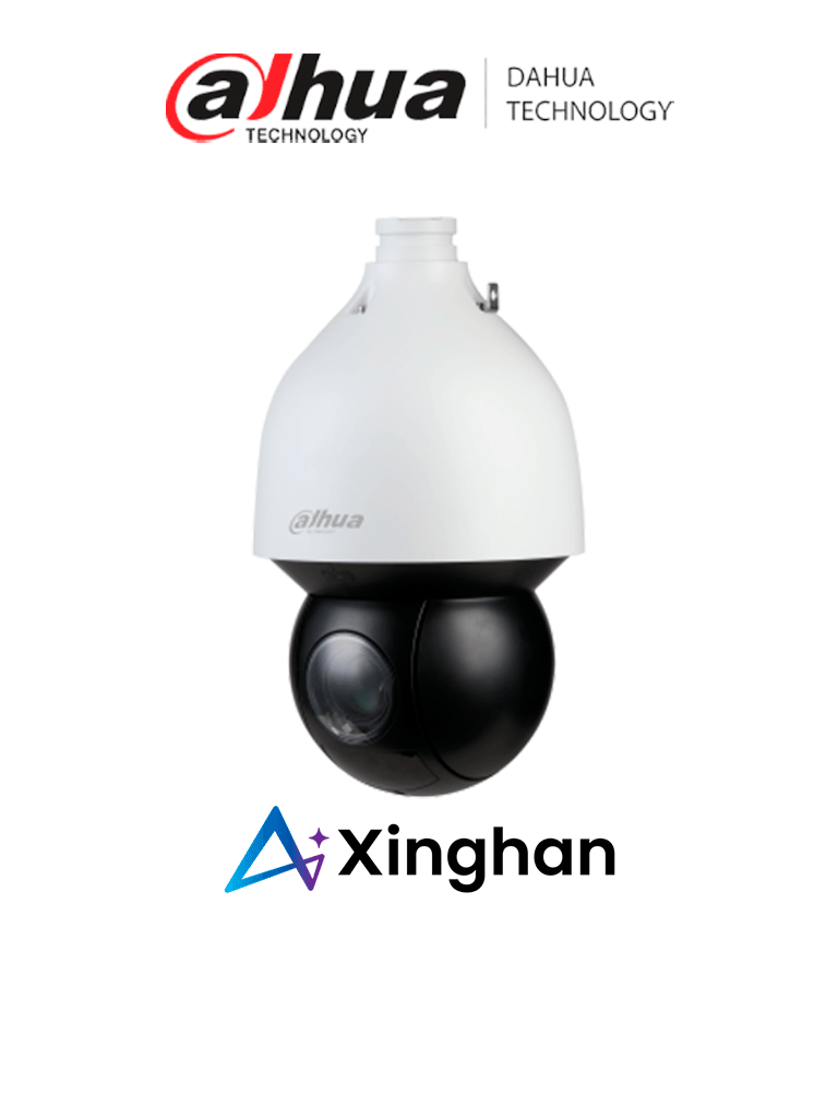 DAHUA DH-SD5A432MB-HNR - Cámara IP PTZ 4 MP/ WizSense/Zoom óptico 32x/Starlight/ Autotracking/ Protección perimetral/ Detección facial/ Acupick/ SMD 4...