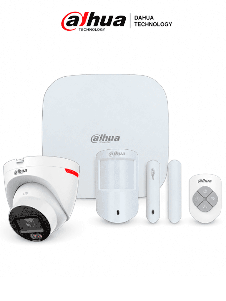 Paquete de intrusión diseñado para videoverificación DAHUA PAQUETE HOME SECURITY