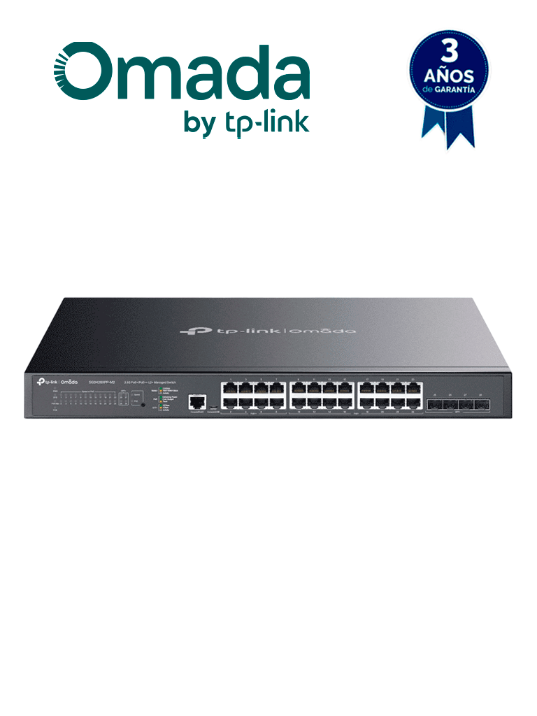 Switch PoE Omada 2.5G 24 Puertos TP-Link