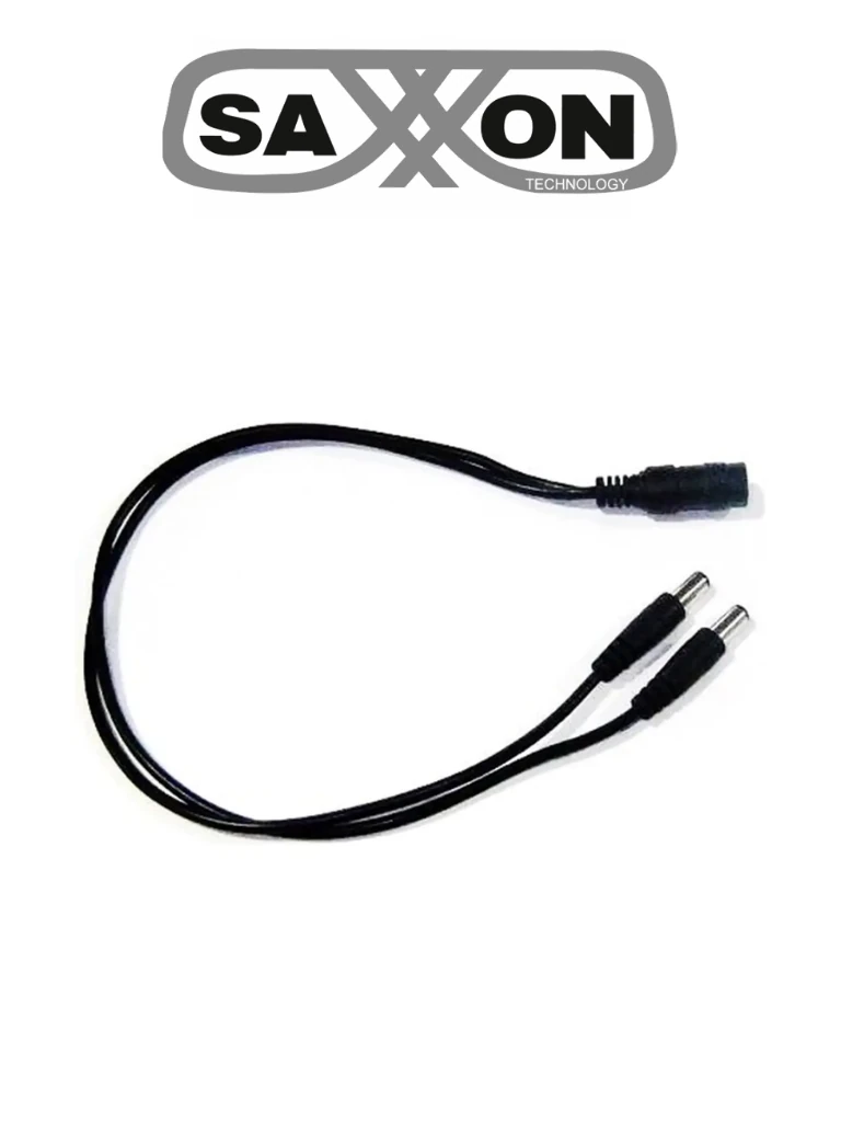 SAXXON PSUWB06 - DIVISOR DE ENERGIA/ TIPO PULPO/ 2 CONECTORES MACHO/ 2.1MM/ 1 CO