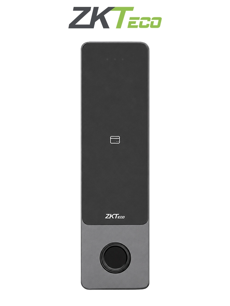 ZKTECO X10 - Control de Acceso Biométrico para Exterior con 500 Usuarios Huella Digital Tarjeta ID de 125 kHz y Contraseña IP66 Wi-Fi de 2.4 GHz Lector Wiegand y Administración con ZKBio Zlink - Código: X10 | Compra en Guadalajara