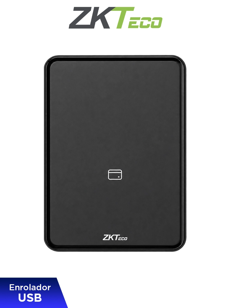 ZKTECO CR100 - Lector USB de Escritorio para Enrolamiento de Tarjetas ID de 125 kHz y MIFARE de 13.56 MHz Doble Frecuencia y Conexión USB Type-C - Código: CR100 | Compra en Guadalajara