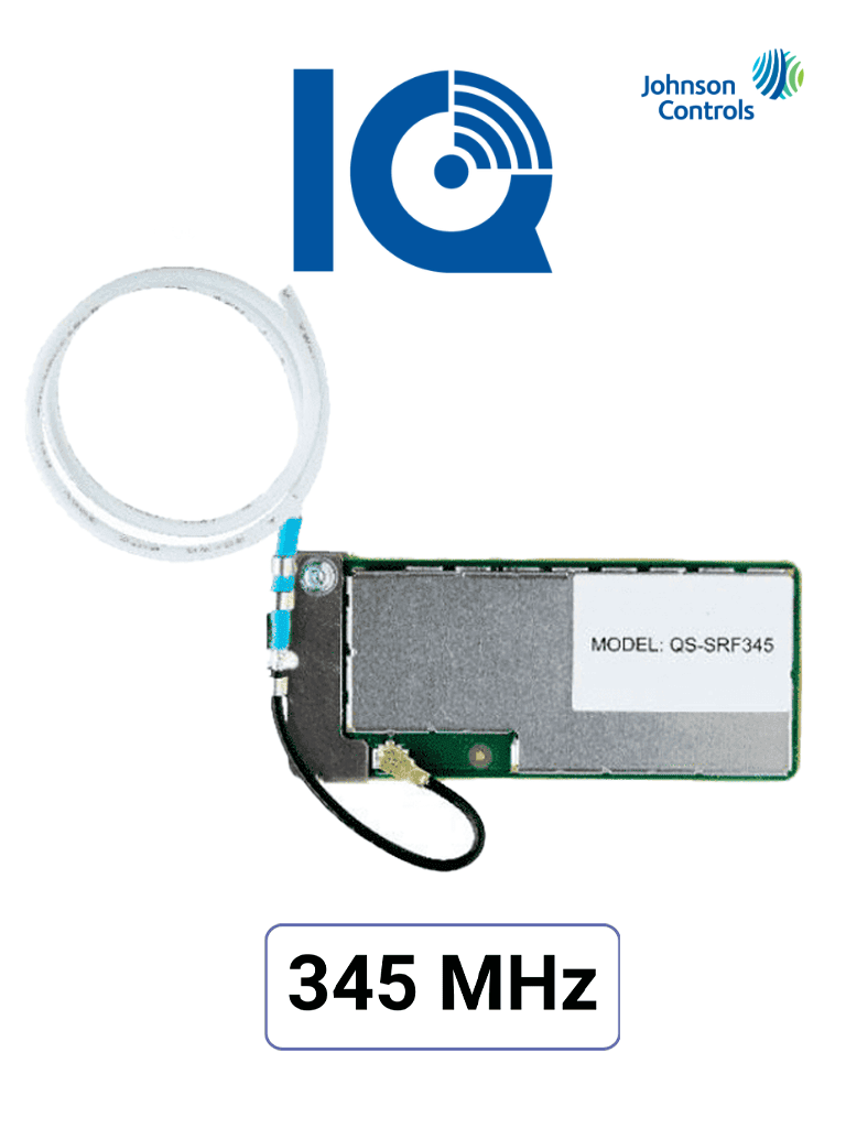 IQ (Qolsys)  IQCard 345 MHz - Tarjeta que permite retomar instalaciones que util