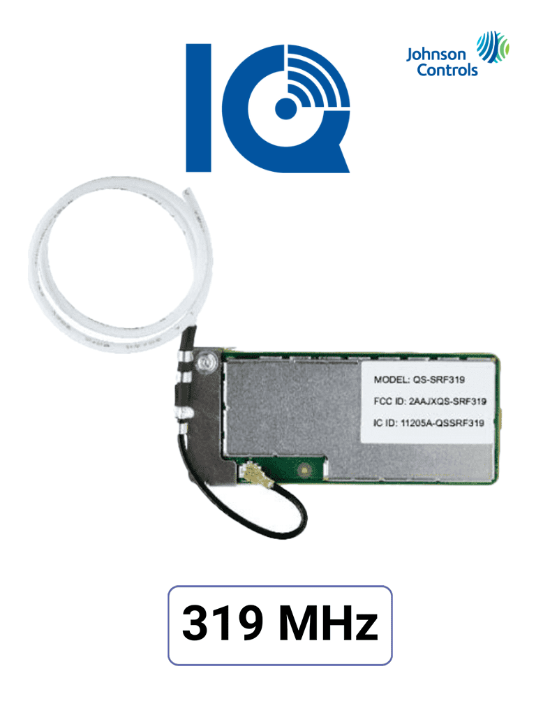 IQ (Qolsys) IQCard 319 MHz -  Permite retomar instalaciones que utilizan sensore