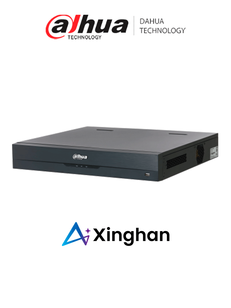 DAHUA DHI-NVR5416-16HP-EI2  -NVR de 16 canales IP 8K / Acupick /WizSense/16 puertos PoE, 8ePoE/ 4 bahías para discos duros/ reconocimiento facial/ SMD Plus/ 8k HDMI out/ soporte para cámaras con IA y protección perimetral #IMD#LoNuevo