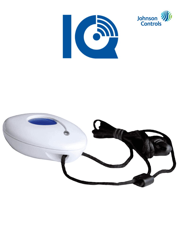 IQ FALL PENDANT -  QS1314-840 Botón de Emergencia de Caída Inalámbrico  QS1314-840. Detecta automáticamente si el usuario cae o puede presionar el botón para pedir ayuda. (Alarm.com)
