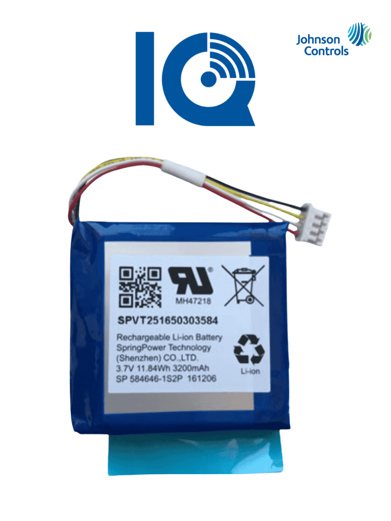 IQ PANEL 2 BATTERY - Batería de repuesto para panel Qolsys IQPanel2 / IQPanel2+