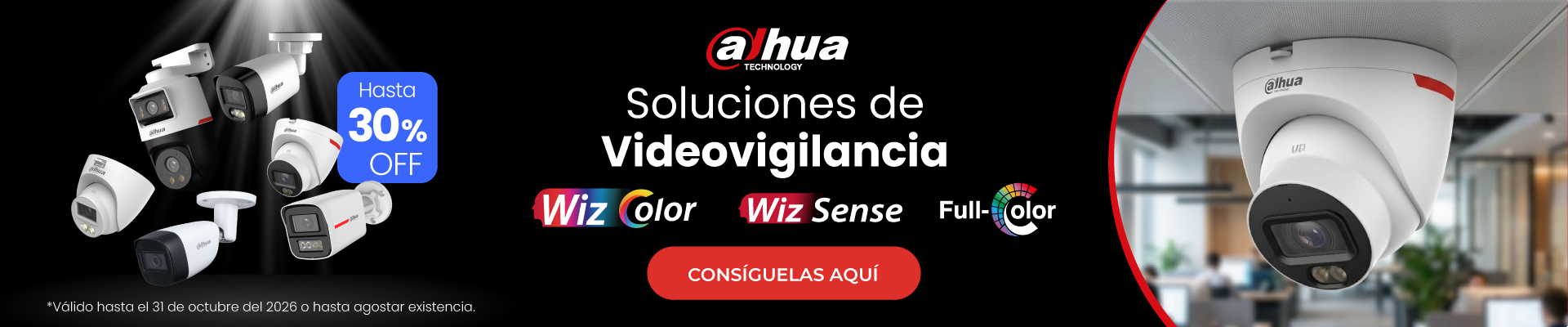 Soluciones de videovigilancia Dahua