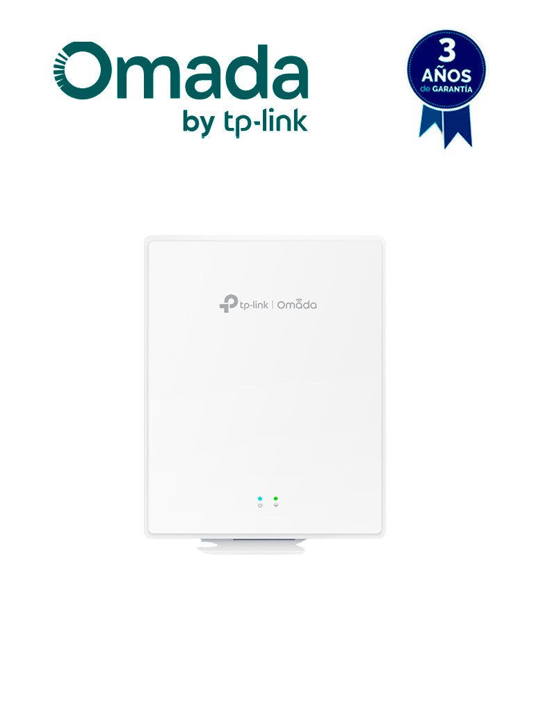 TP-LINK EAP610GP-Desktop - GPON Punto de Acceso WiFi AC de Pared/ Velocidad de Hasta 1.2Gbps en 5GHz y 574Mbps en 2.4GHz/ Multi SSID & Beamforming/ Capacidad para VoIP/ Gestión Centralizada Omada