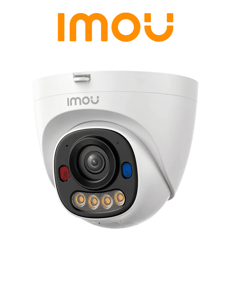 IMOU PS8D 3MP - Cámara Domo, 3MP, PoE, IP67, H.265, Smart Color, disuación activ