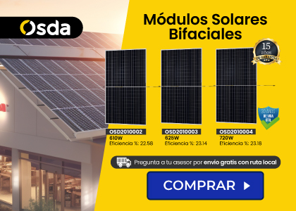 PANELES SOLARES OSDA