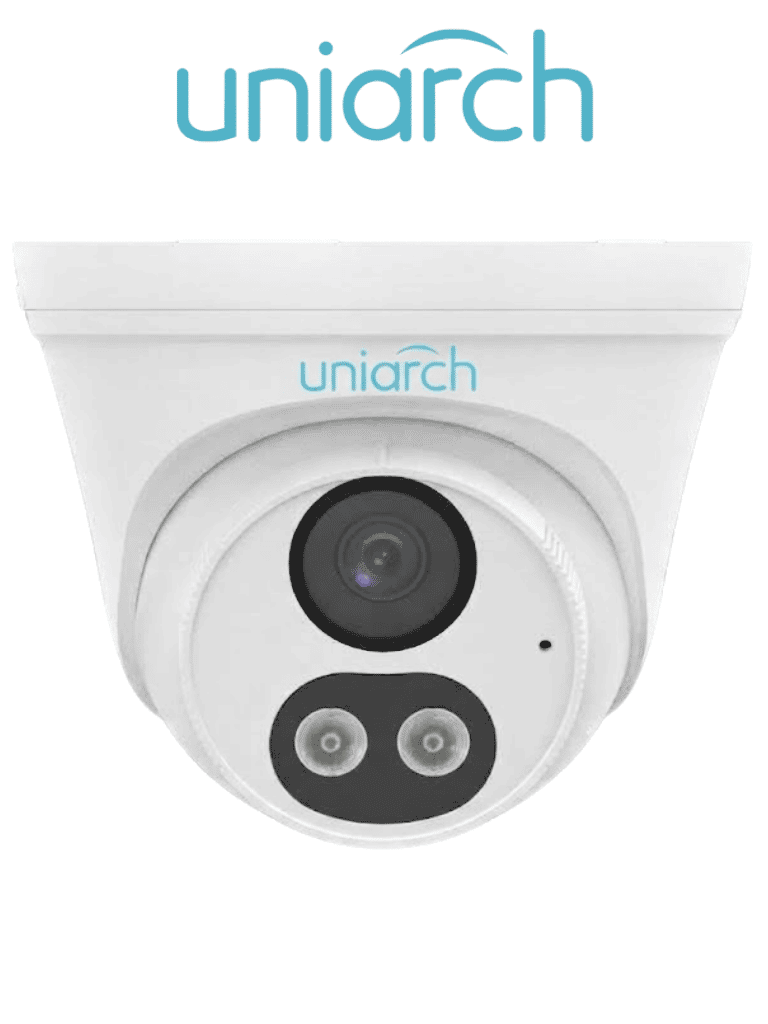 CÁMARA ANALÓGICA TURRET / 2MP / AHD/TVI/CVI/CVBS / LENTE 2.8mm F1.6 / MICRÓFONO-INTEGRADO / IR 40M / LUZ-BLANCA 40M / DUAL-LIGHT COLOR 24/7 / DWDR / IP67 / METALICA / 3-AXIS