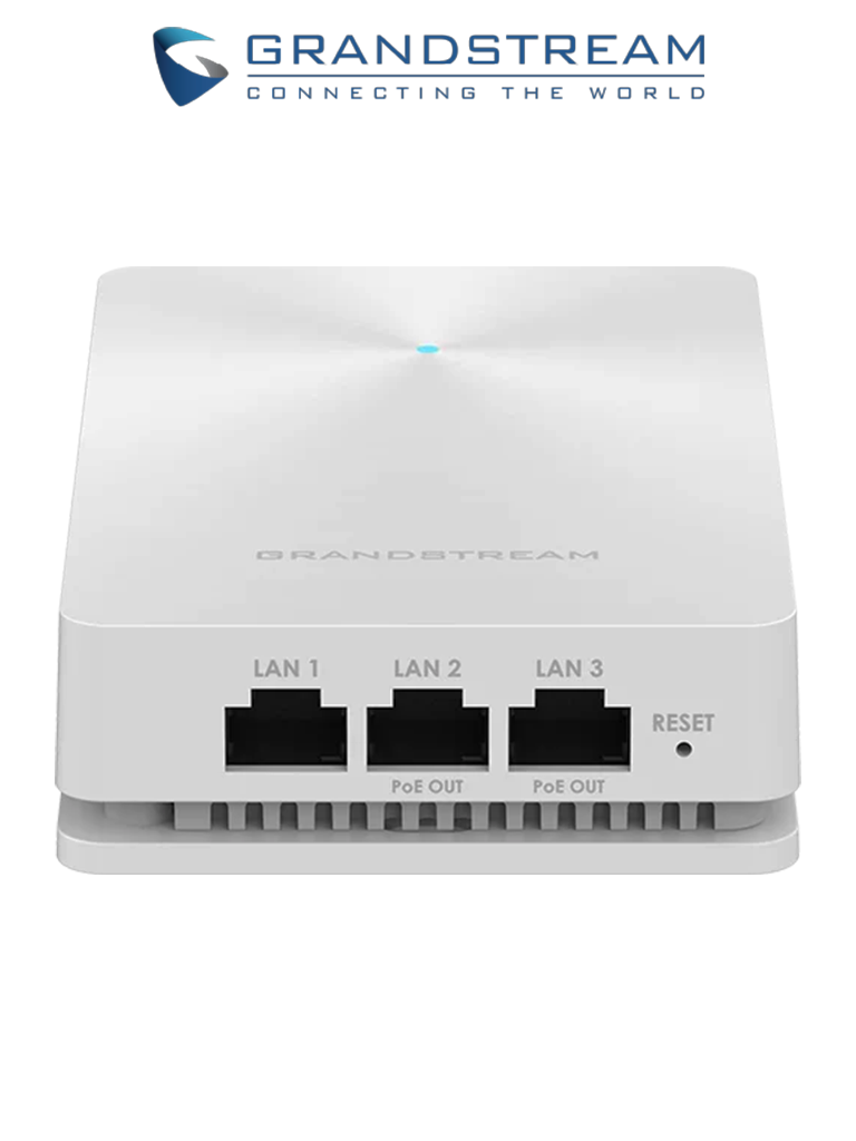 Punto de Acceso Wi-Fi 802.1ac/ Rendimiento de Hasta 2.03 Gbps/ Montaje de Pared/ Wave-2 MU-MIMO 4x4:4 (5GHz) y MU-MIMO 2x2:2 (2.4GHz)/ Administración Desde la Nube Gratuita o Stand-Alone. — GRANDSTREAM — Puntos de Acceso - vista 4