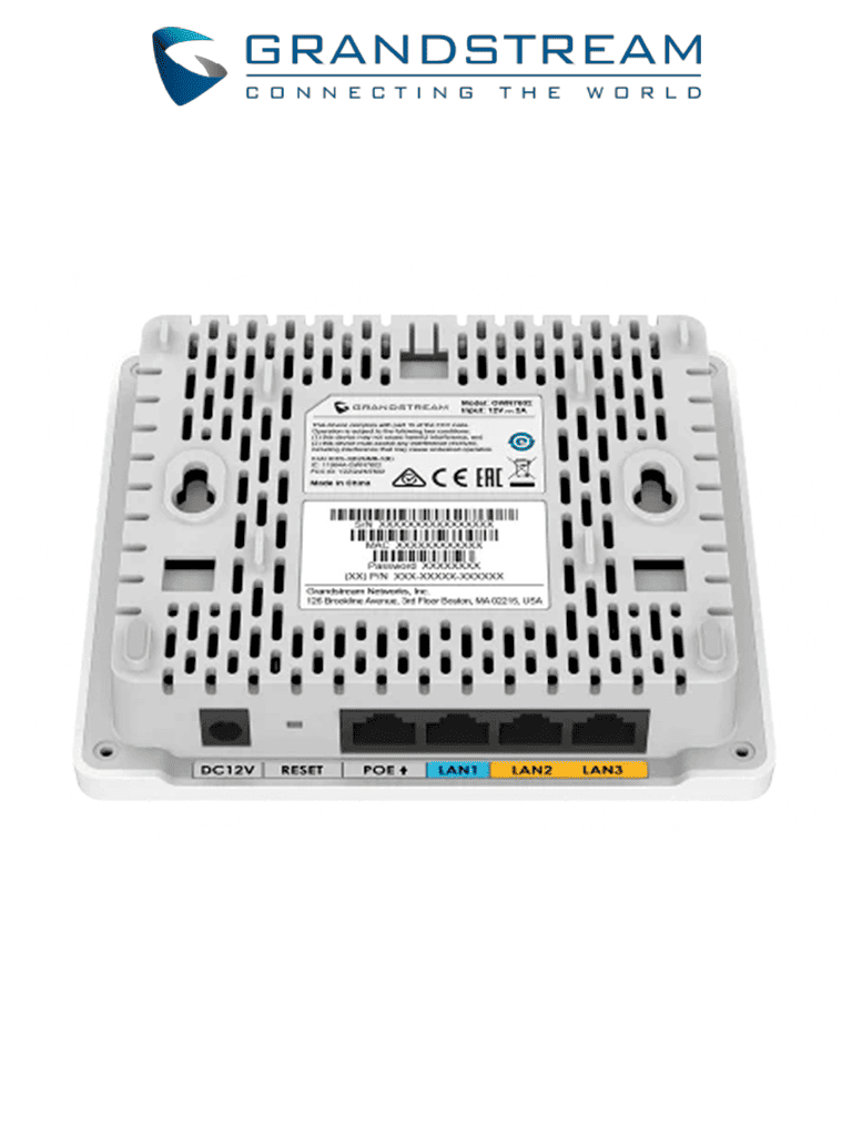 Punto de Acceso Wi-Fi/ 802.11ac Wave 2, Rendimiento de Hasta 1.27Gbps, Cuenta con 3 Puertos Gigabit Para Conexión Ethernet, Configuración Desde la Nube Gratuita GWN Cloud, o Desde Controlador — GRANDSTREAM — Puntos de Acceso - vista 3