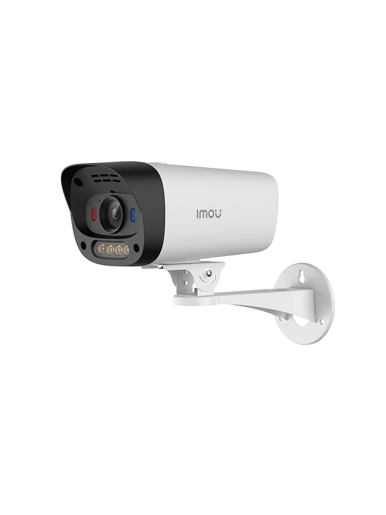 Cámara Bullet IP 3MP/ Lente 3.6mm/ Audio Bidireccional/ Full Color/ Soporta MicroSD de Hasta 512Gb/ AOR mode/ Iluminación de Hasta 30 Mts/ Para Exterior / IP67 / Luz de Advertencia Roja & Azul — IMOU POE — Bullet - vista 5